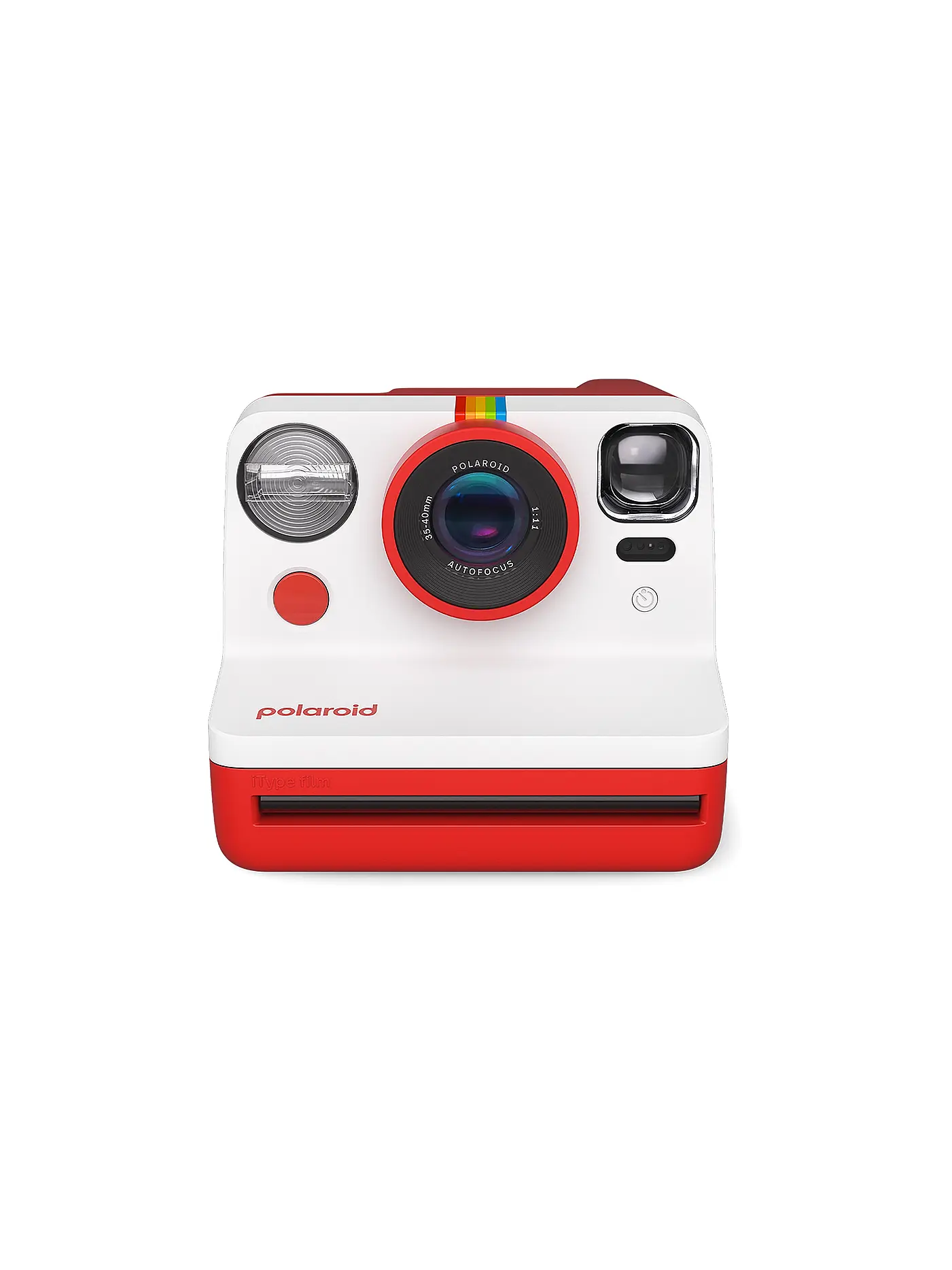 POLAROID | Sofortbildkamera NOW GENERATION 2 schwarz | rot